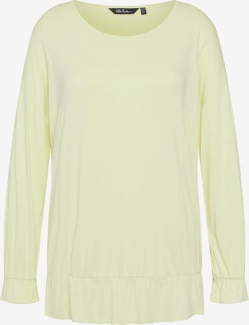 T-shirt Ulla Popken en jaune : devant