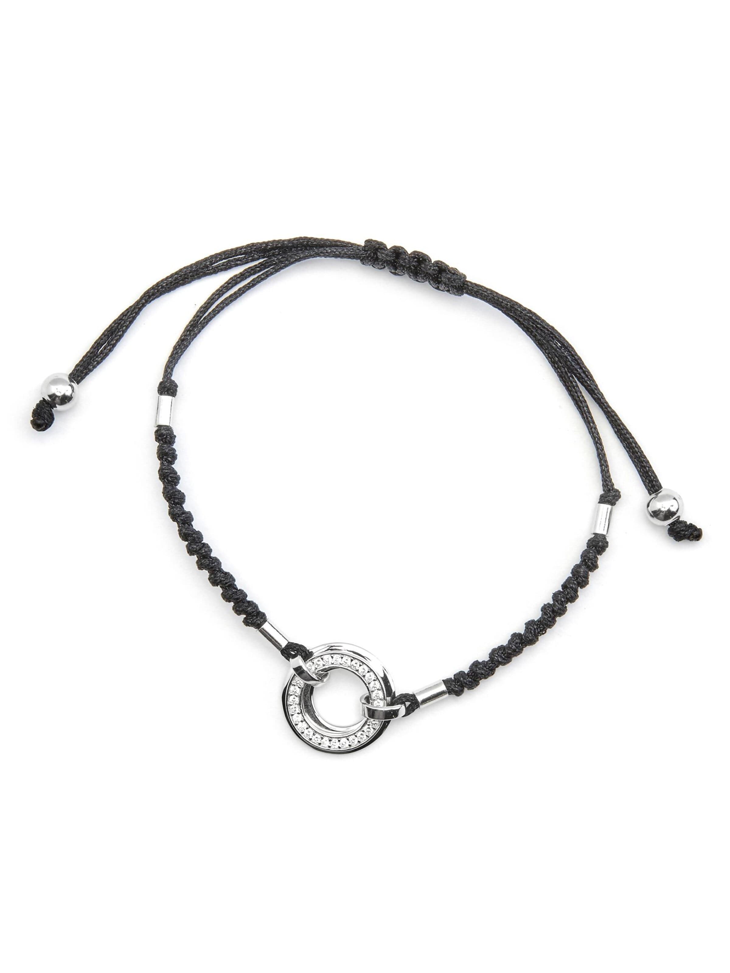 Luxenter Armband 'Toropo'‌‌‌ in Weiß: Vorderseite