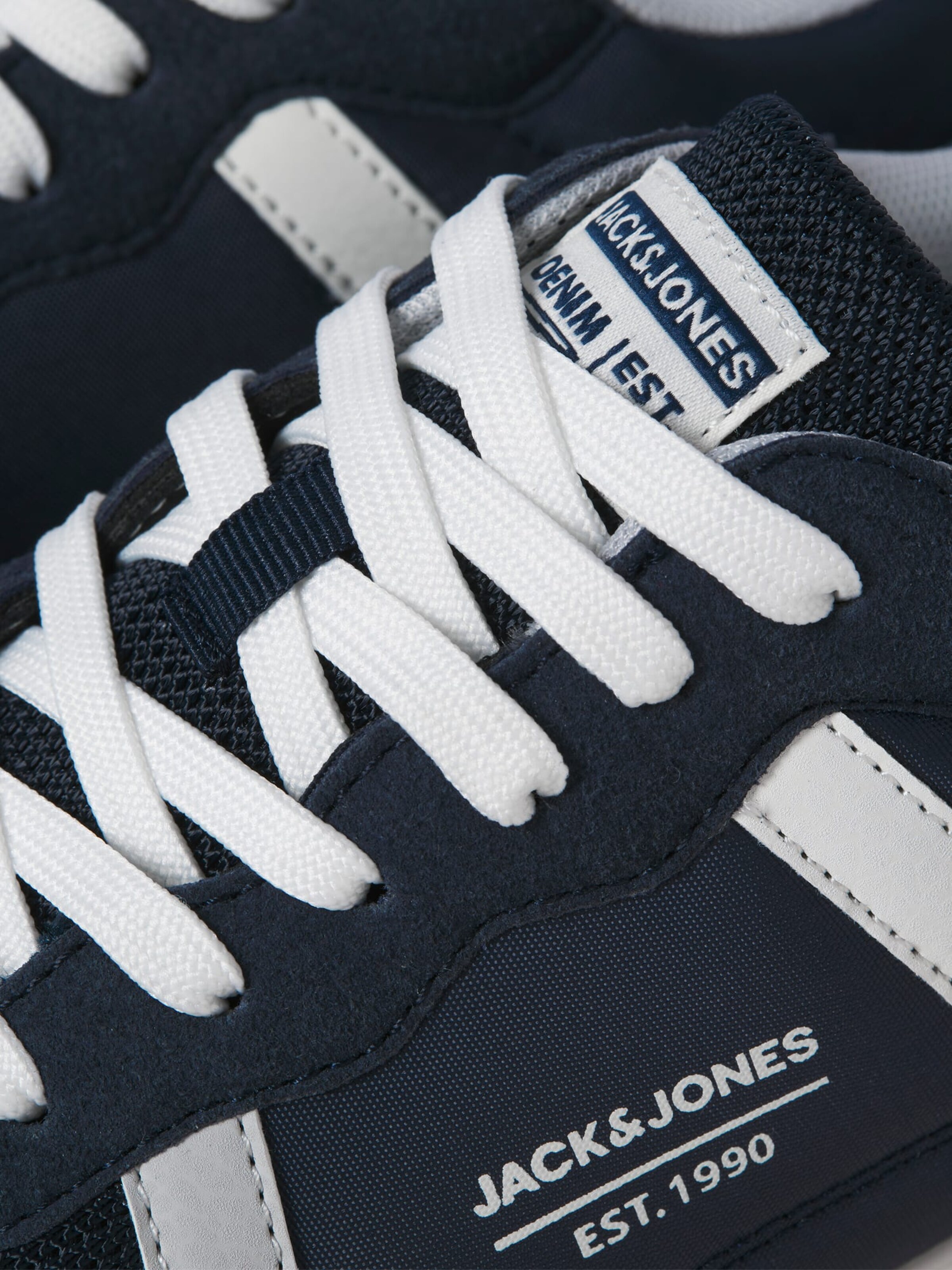 JACK & JONES Athletic lace-up shoe 'harrow' in Blue