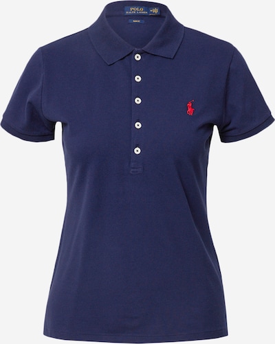 Polo Ralph Lauren T-Krekls 'Julie', krāsa - tumši zils / sarkans, Preces skats