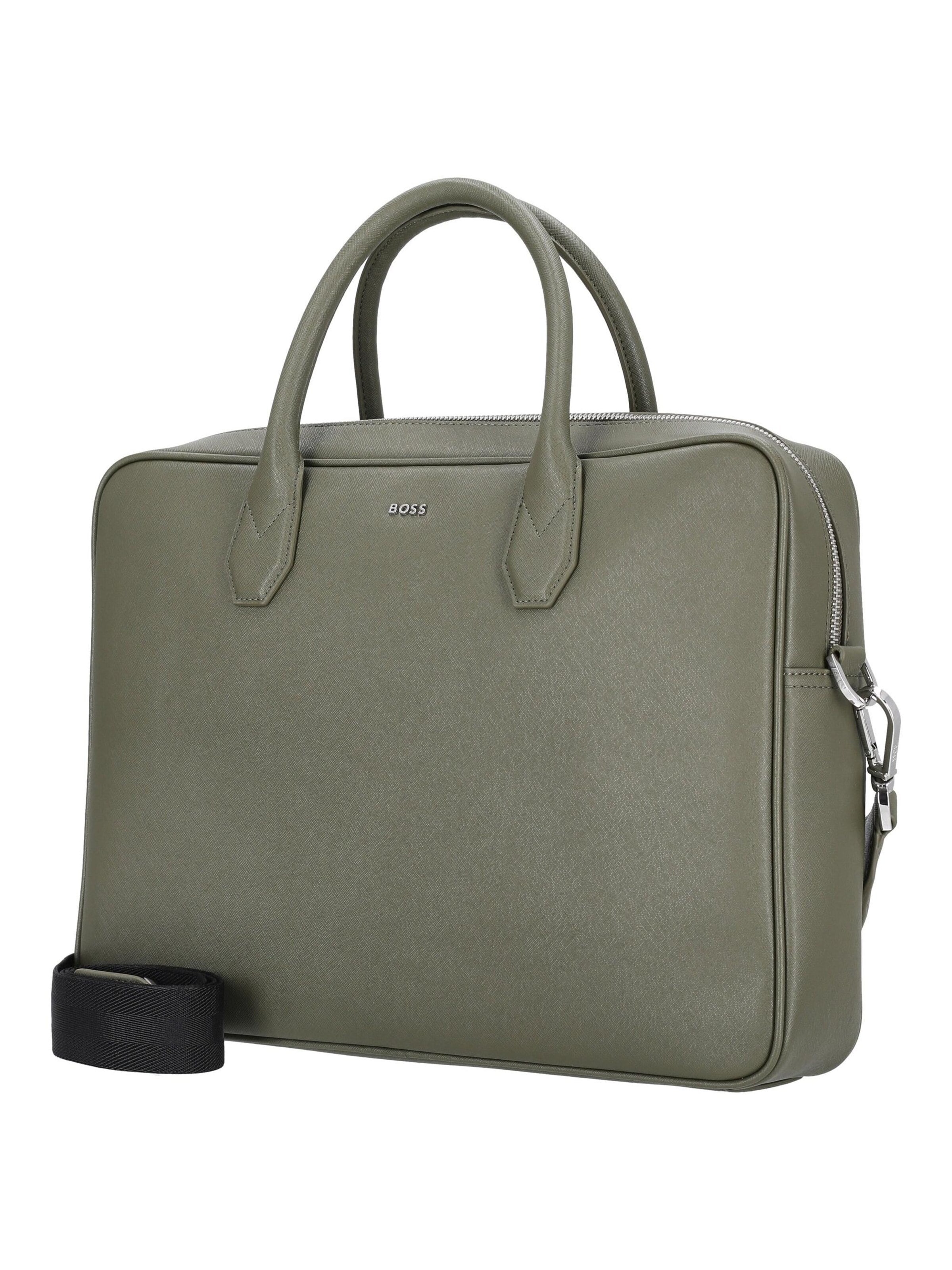 HUGO BOSS Laptop bag 'Northon' in Green