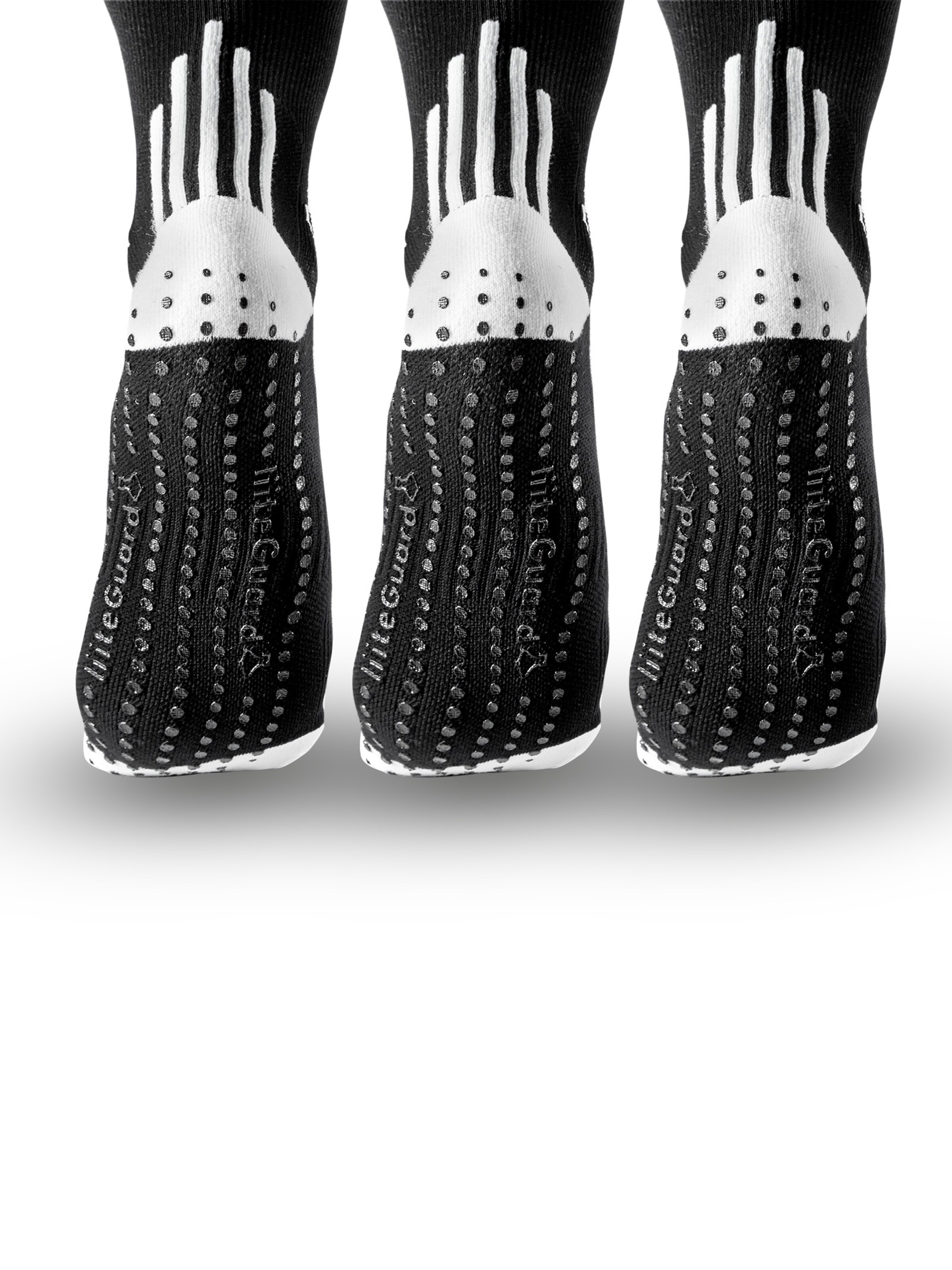 liiteGuard Socken 'PRO-TECH SOCK 3 PACK' in Schwarz