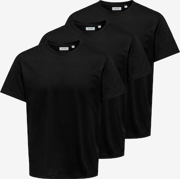 Only & Sons Shirt in Black: front