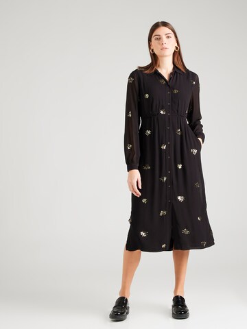 WHITE STUFF Shirt Dress 'Astrid' in Black: front