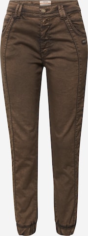 Gang Flared Pants 'Raffaela' in Brown: front