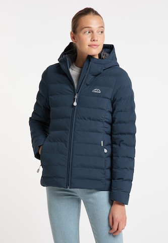 ICEBOUND Between-season jacket in Blue: front