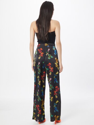 Nasty Gal Wide leg Veckad byxa i svart