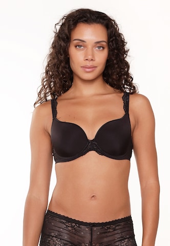 Soutien-gorge '1400-1' LingaDore en noir : devant