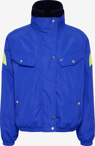 Tommy Jeans Tussenjas in Blauw: voorkant