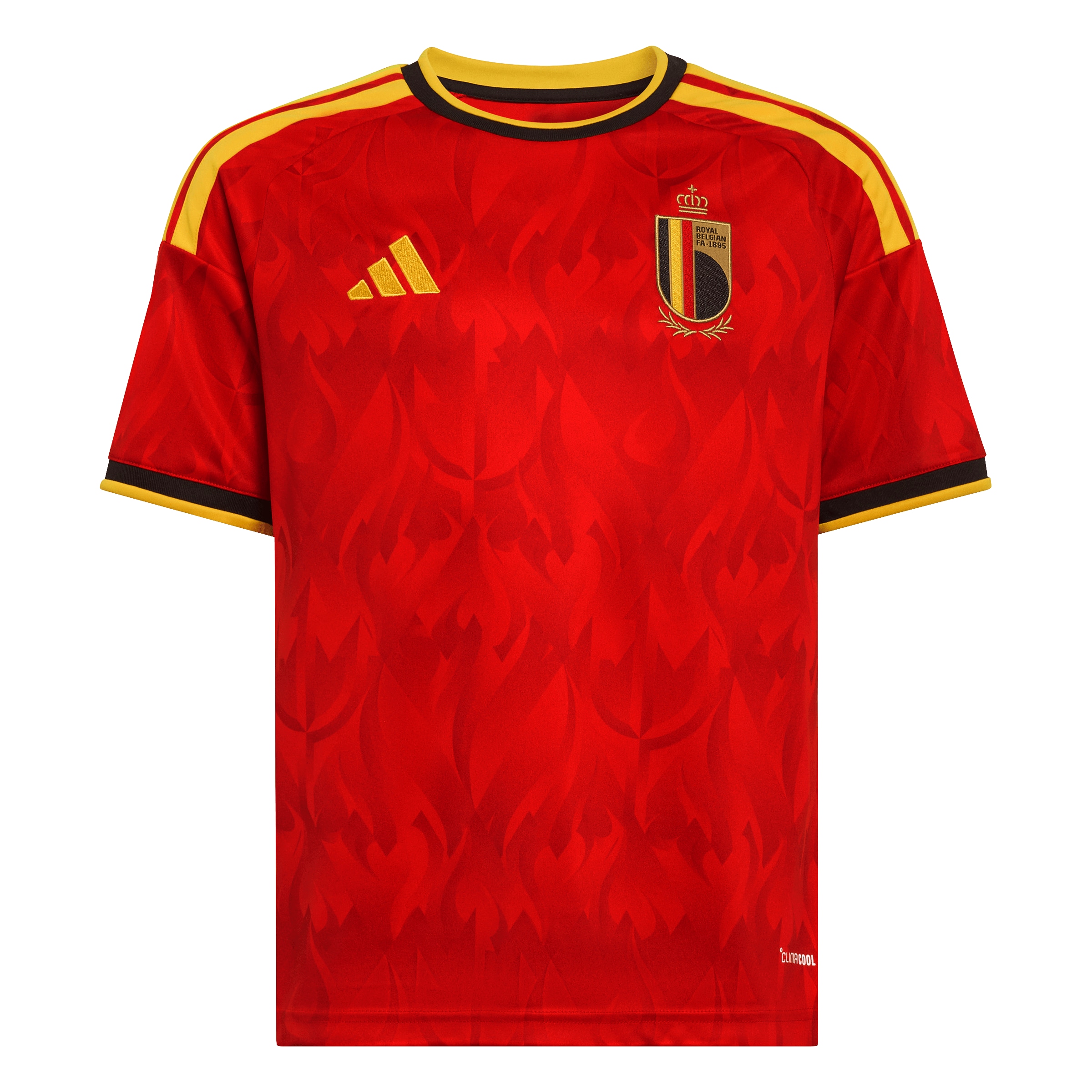 ADIDAS PERFORMANCE - Camiseta funcional 'RBFA H' en rojo: frente