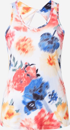 Sport top Marika pe albastru / galben / roz / roșu orange / alb, Vizualizare produs
