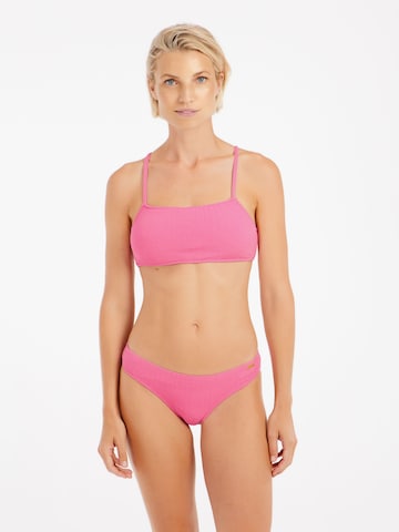 PROTEST Bustier Bikini 'PRTDice' in Roze