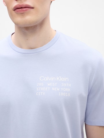 Calvin Klein Jeans Majica | vijolična barva