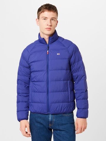 Veste mi-saison Tommy Jeans en bleu : devant