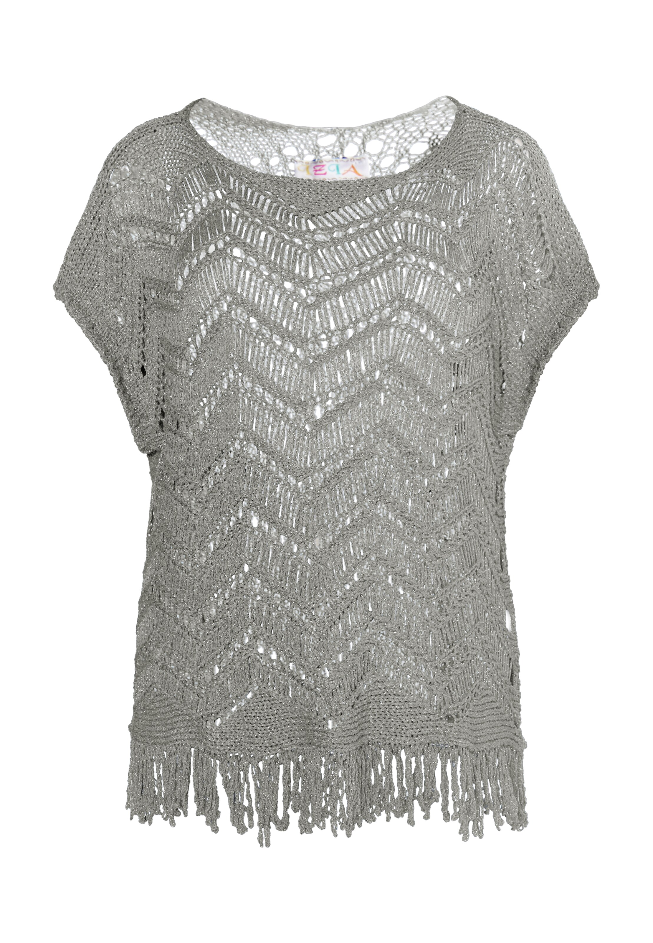 IZIA Пуловер в сиво: отпред