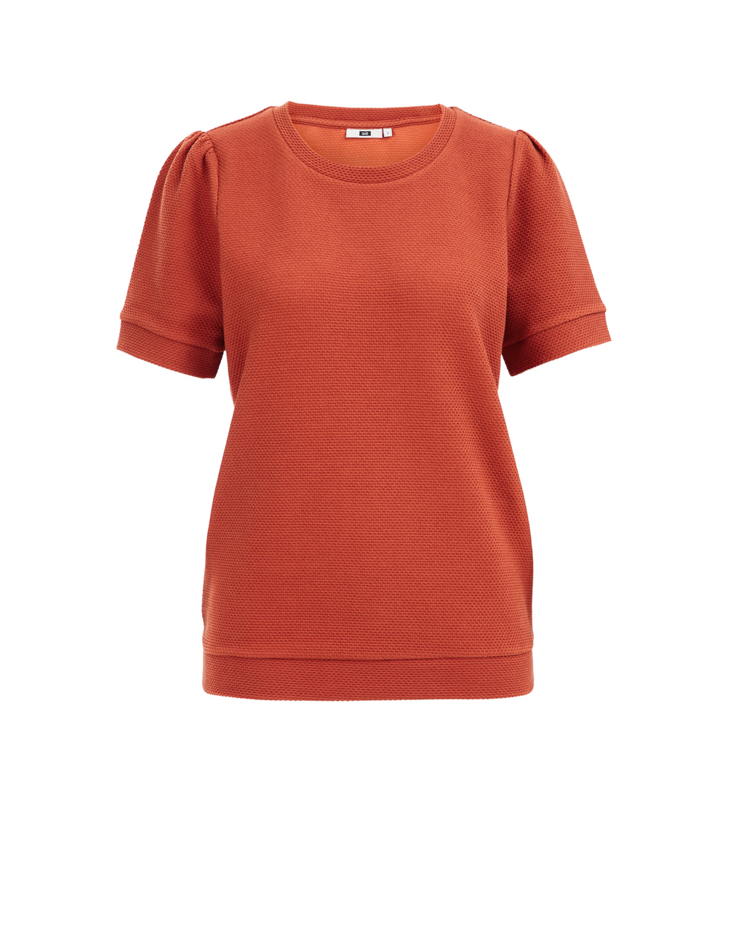 WE Fashion Sweatshirt in Brown: front