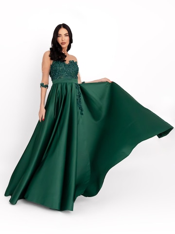 acob a porter - Vestido de noche en verde