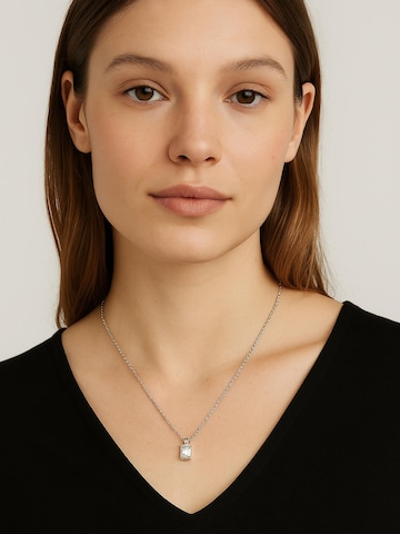 COLLEZIONE ALESSANDRO Necklace 'Laurina' in Silver: front