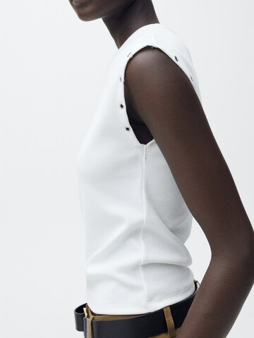 T-shirt MANGO en blanc