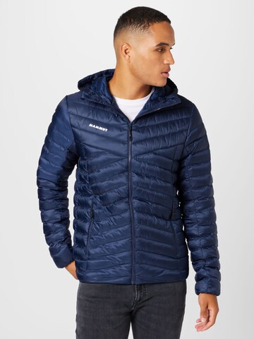 MAMMUT Outdoorjacke  'Albula' in Blau: Vorderseite