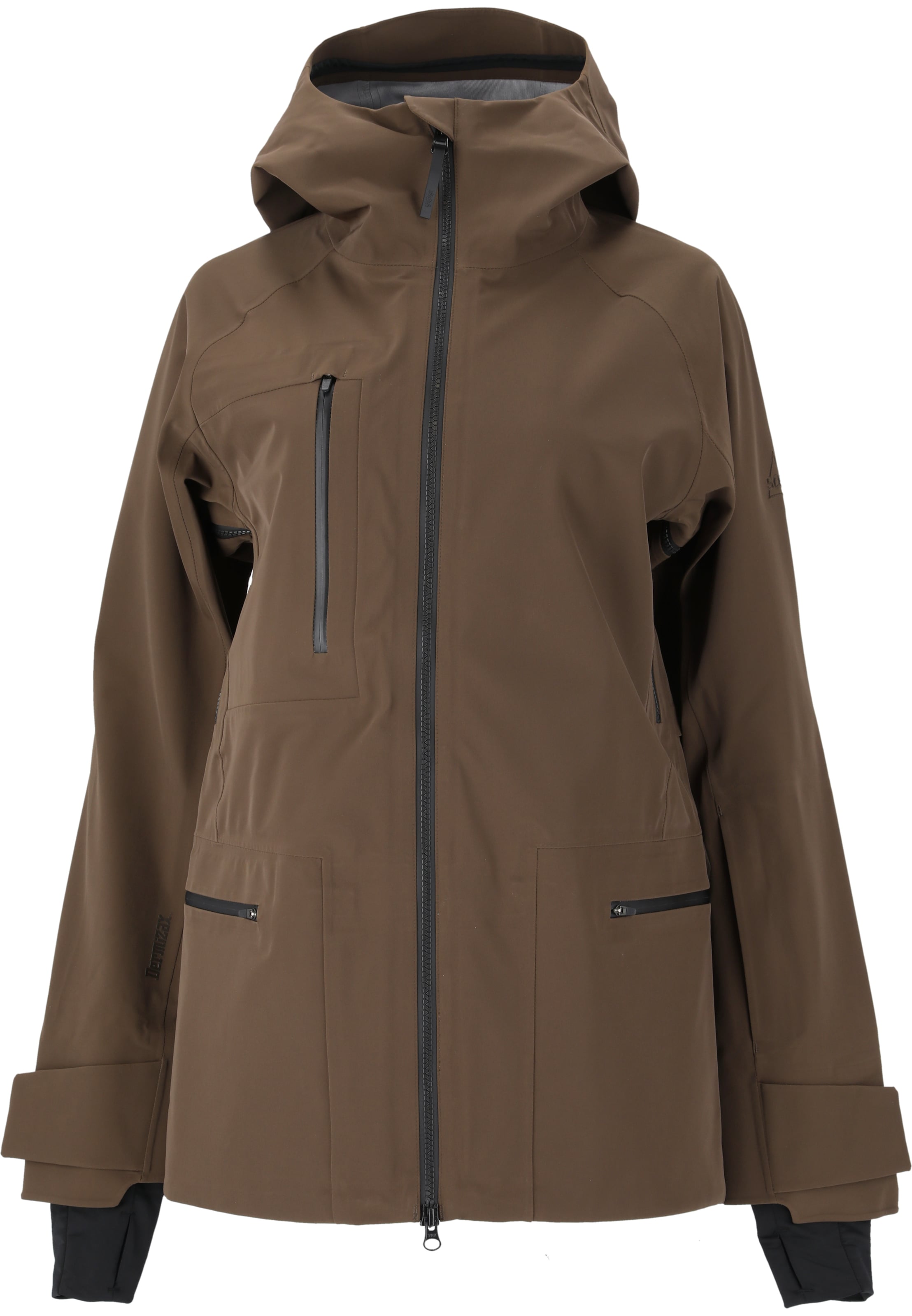 SOS Sportjacke 'Lipno' in Braun: Vorderseite