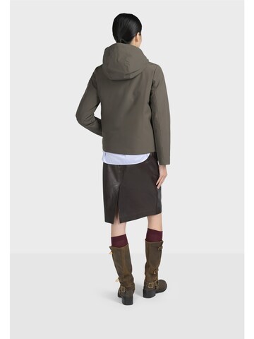 Giacca invernale ' SOFT ZIP ' di Canadian Classics in verde: dietro