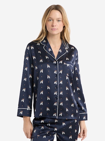 Camicia da notte 'Hailey' di ETAM in blu: frontale