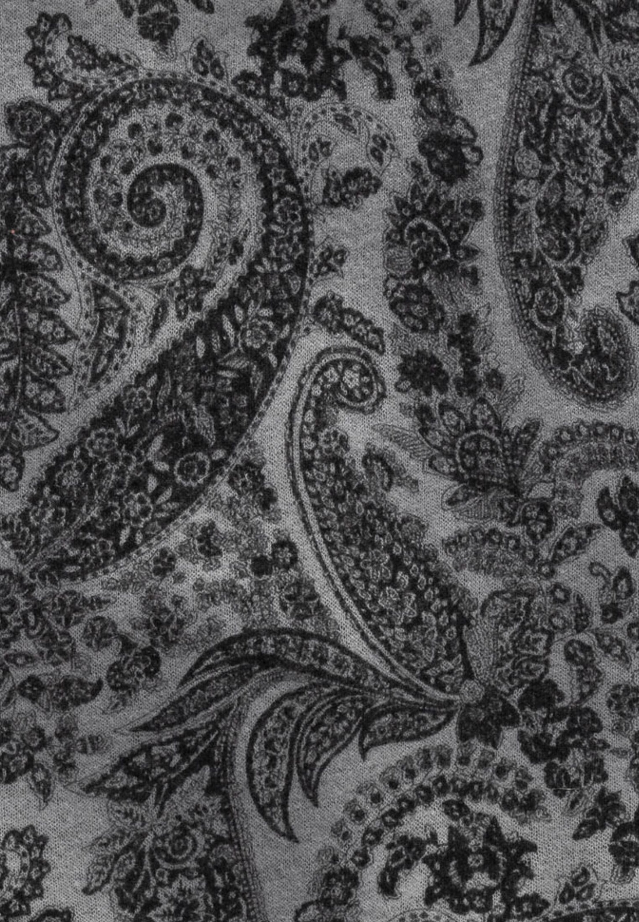 Roeckl Scarf 'SOFT PAISLEY' in Grey