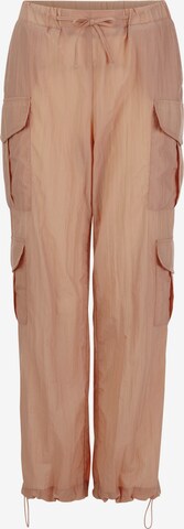 Regular Pantalon cargo Rich & Royal en marron : devant