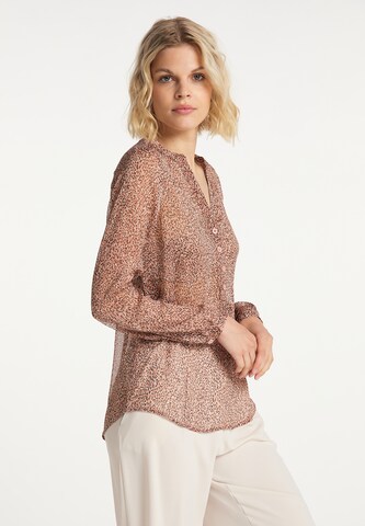 Usha - Blusa en rosa: frente