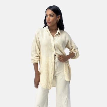 Elara Bluse in Gelb: Vorderseite