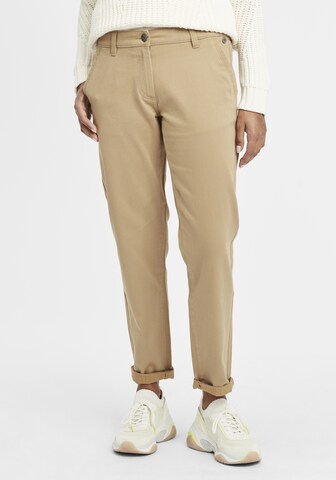 Oxmo Tapered Hose 'Doneta' in Beige: predná strana