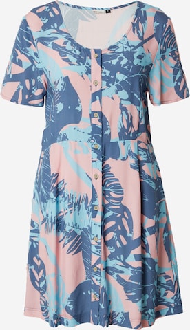 Iriedaily Shirt dress in Blue: front