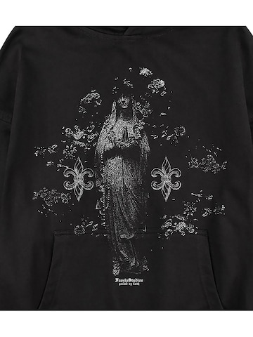 FAVELA Sweatshirt 'Faith'‌ in Schwarz