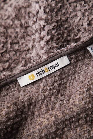 Rich & Royal Pullover M in Grau