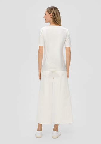 s.Oliver Shirt in Weiß: Rückseite