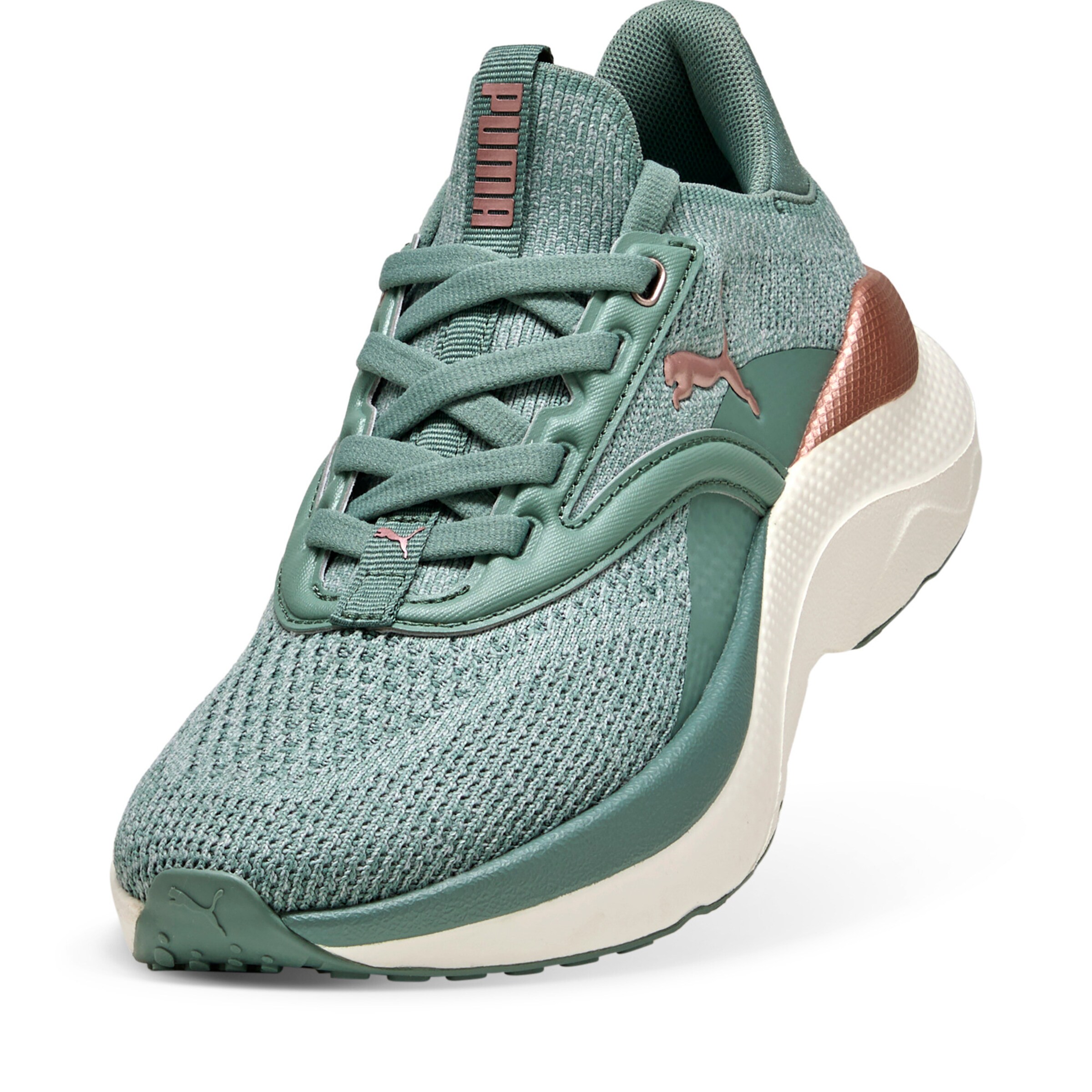 PUMA Running Shoes in Green