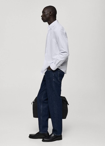 MANGO MAN Regular Fit Hemd 'Kodak' in Weiß