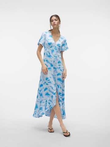 VERO MODA Kleid 'MERLE' in Blau: predná strana