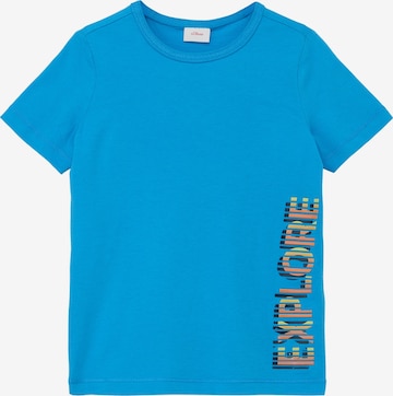 T-Shirt s.Oliver en bleu : devant