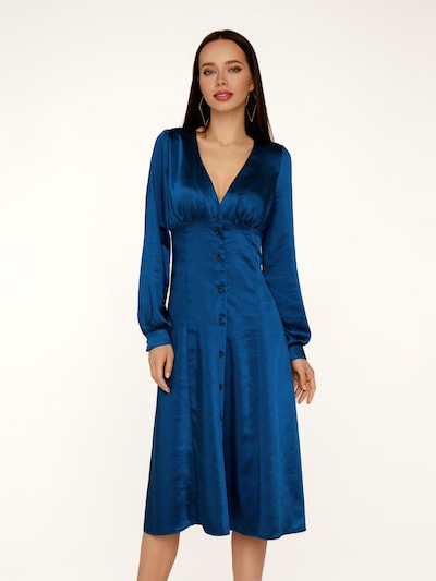 Anushka Robe en bleu foncé, Vue avec produit