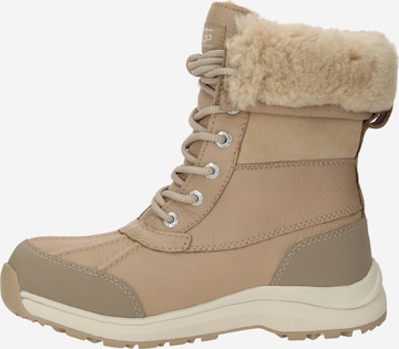 UGG Lace-Up Ankle Boots 'Adirondack' in Beige