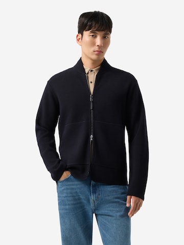 BOGNER Strickjacke 'Everest' in Blau: Vorderseite