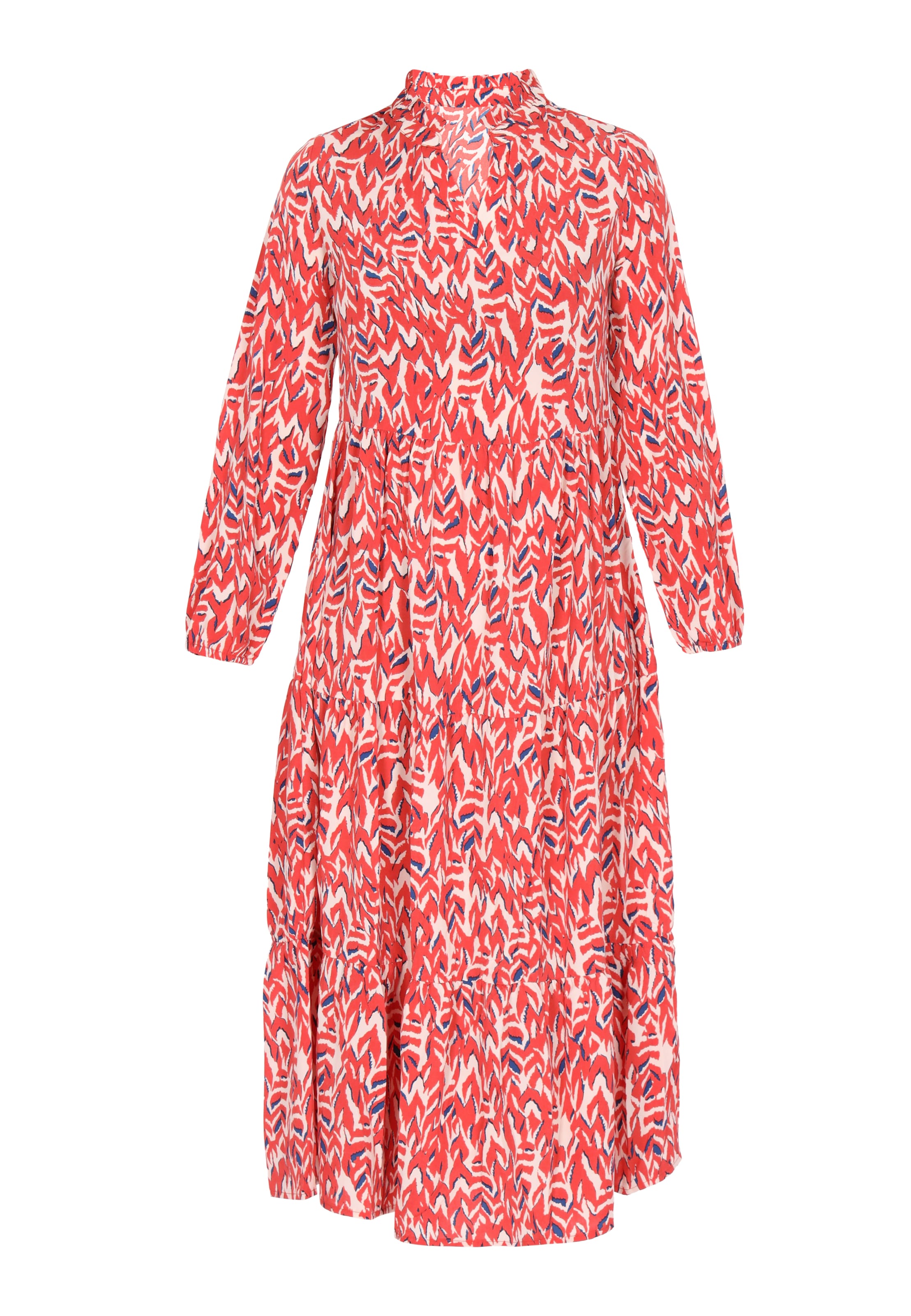 Usha Jurk in Oranje: voorkant