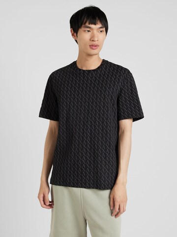 ARMANI EXCHANGE Póló - fekete: elől