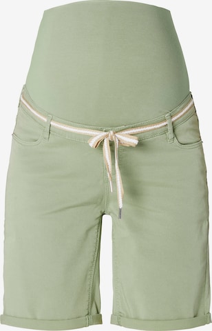 Regular Pantaloni de la Esprit Maternity pe verde