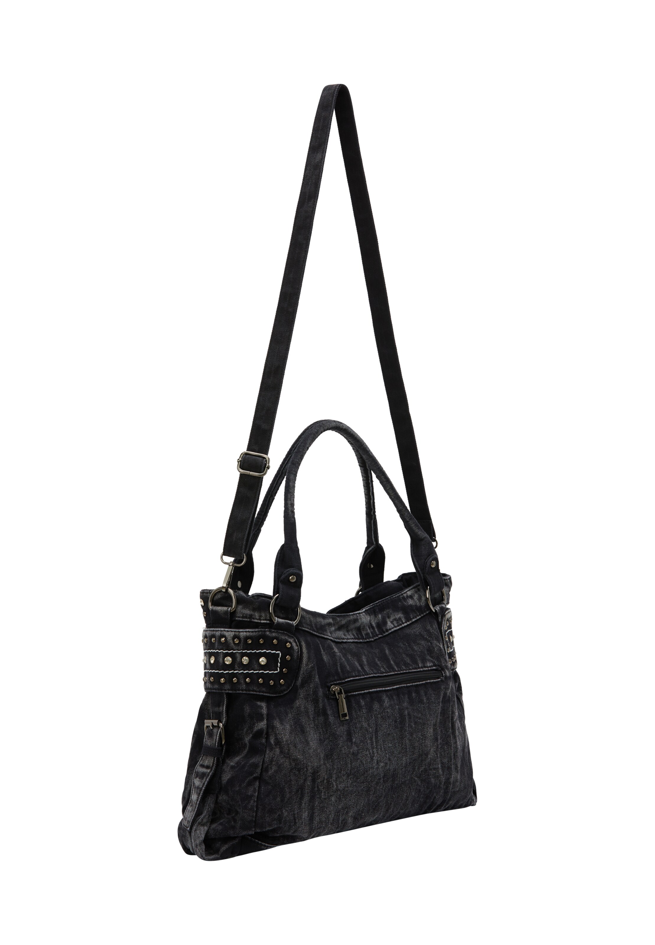 myMo ROCKS - Bolso de mano en negro
