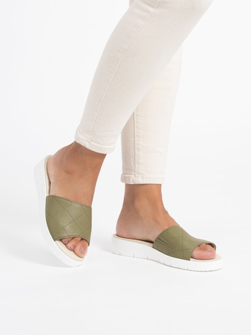 VITAFORM Pantolette in Grün