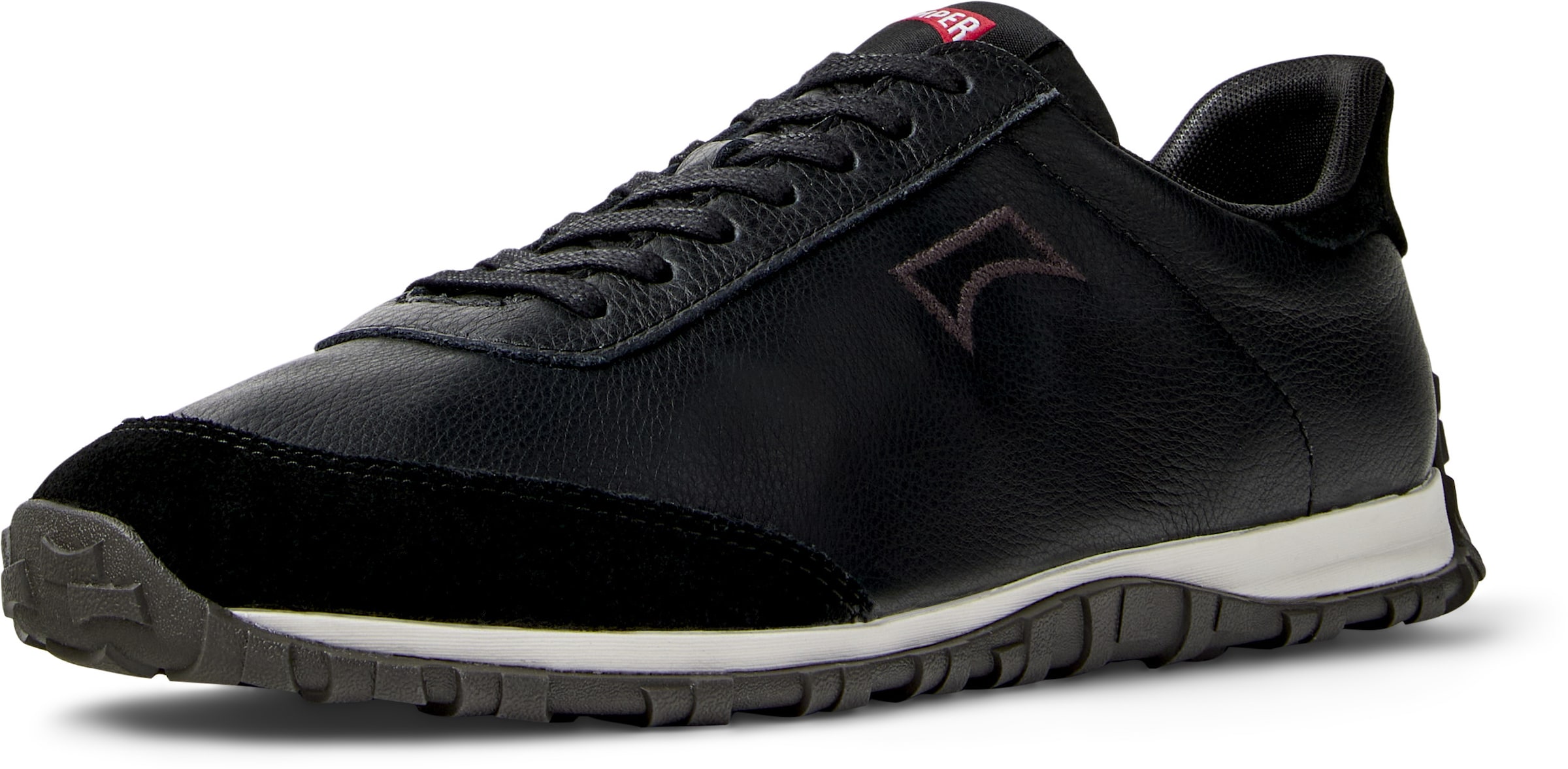 CAMPER Sneakers laag 'Drift Walk' in de kleur Chocoladebruin / Merlot / Zwart, Productweergave