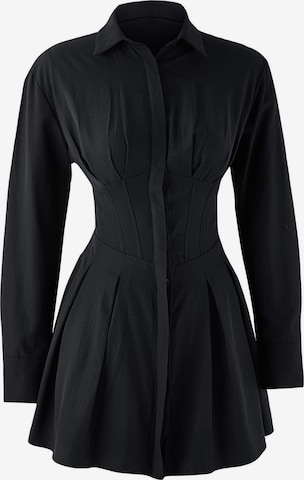 juoda Trendyol Palaidinės tipo suknelė: priekis